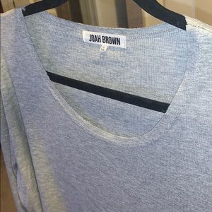 Joah Brown Long Sleeve T-Shirt Dress